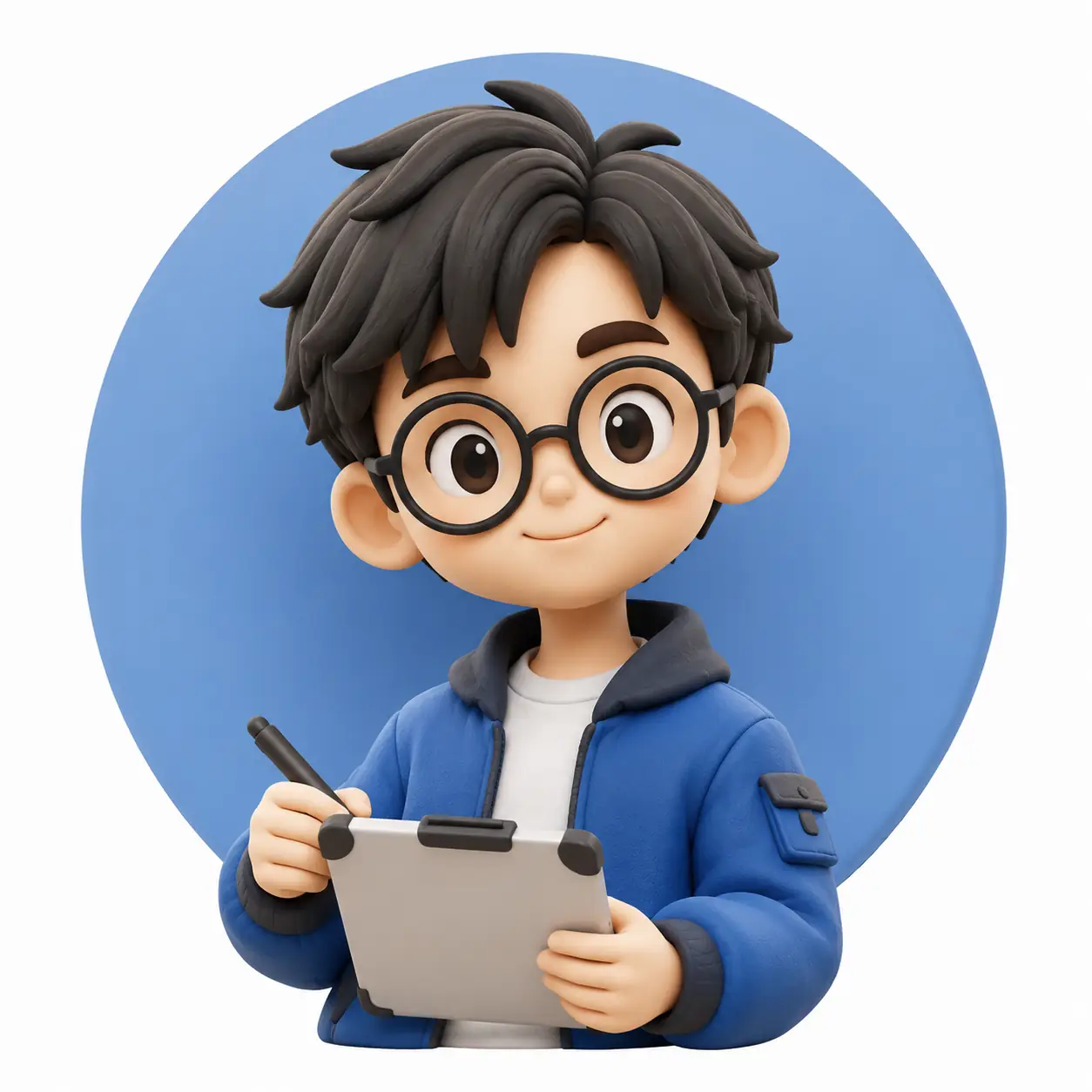 黏土 3D 头像 AI 图片生成示例